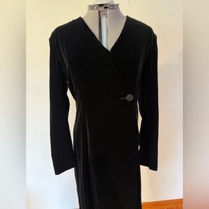 Vintage Liz Claiborne Black Velvet Blazer